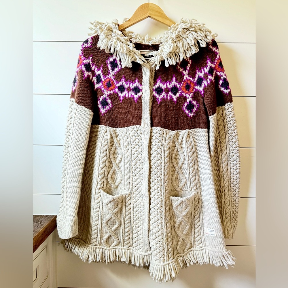 Long Sweater Hoodie Jacket, by Odd Molly